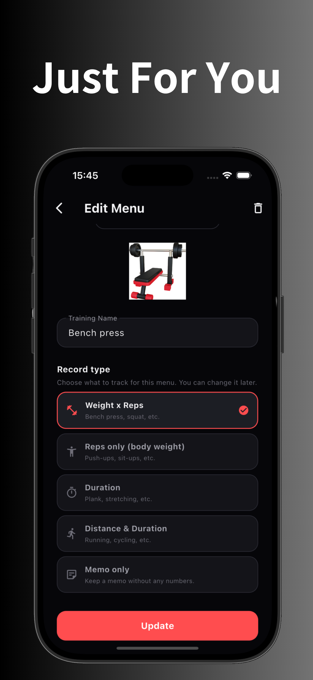 MuscleMemory - Workout Tracker screenshot 3