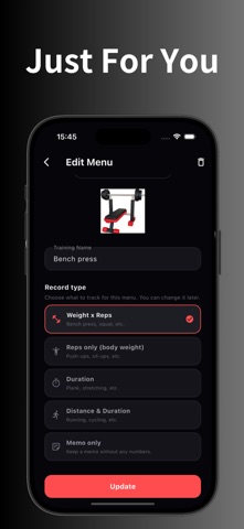 MuscleMemory - Workout Tracker Screenshot 3 of 5