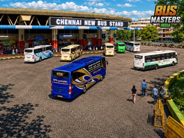 Bus Masters: India Simulator iPad screenshot 2