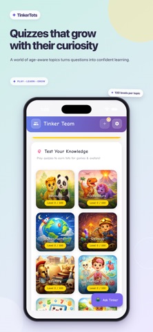 TinkerTots: Learning Quizzes Screenshot 3 of 6