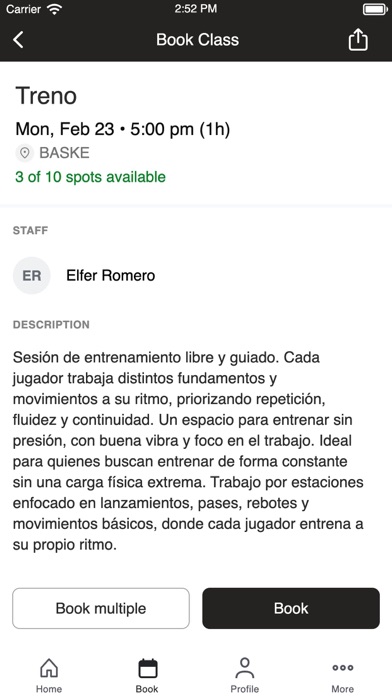 BASKE APP: Pichangas y más screenshot