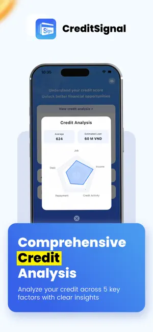 CreditSignal: Credit Tracker iPhone screenshot 2