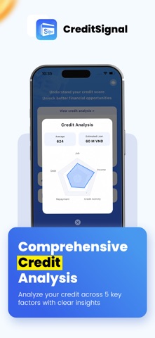 CreditSignal: Credit Tracker iPhone screenshot 2