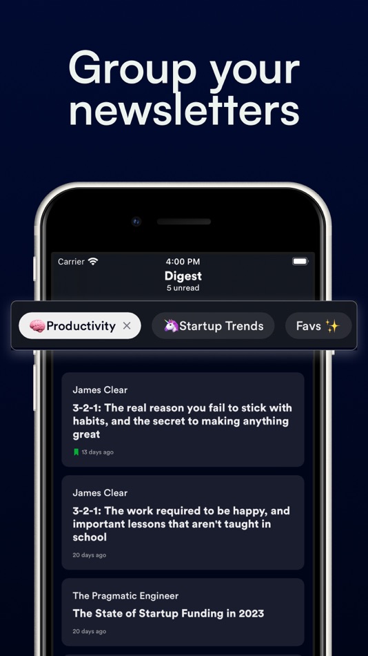 #5. Newsletter Reader by Meco (iOS) Ved: Meco Limited
