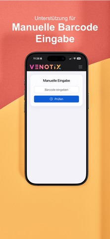Venotix Scan App screenshot
