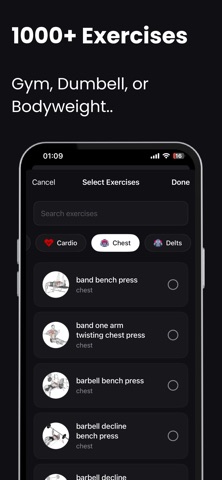 Weight Lifting Tracker: JAKT Screenshot 7 of 7