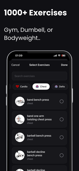 Weight Lifting Tracker: JAKT Screenshot 7 of 7