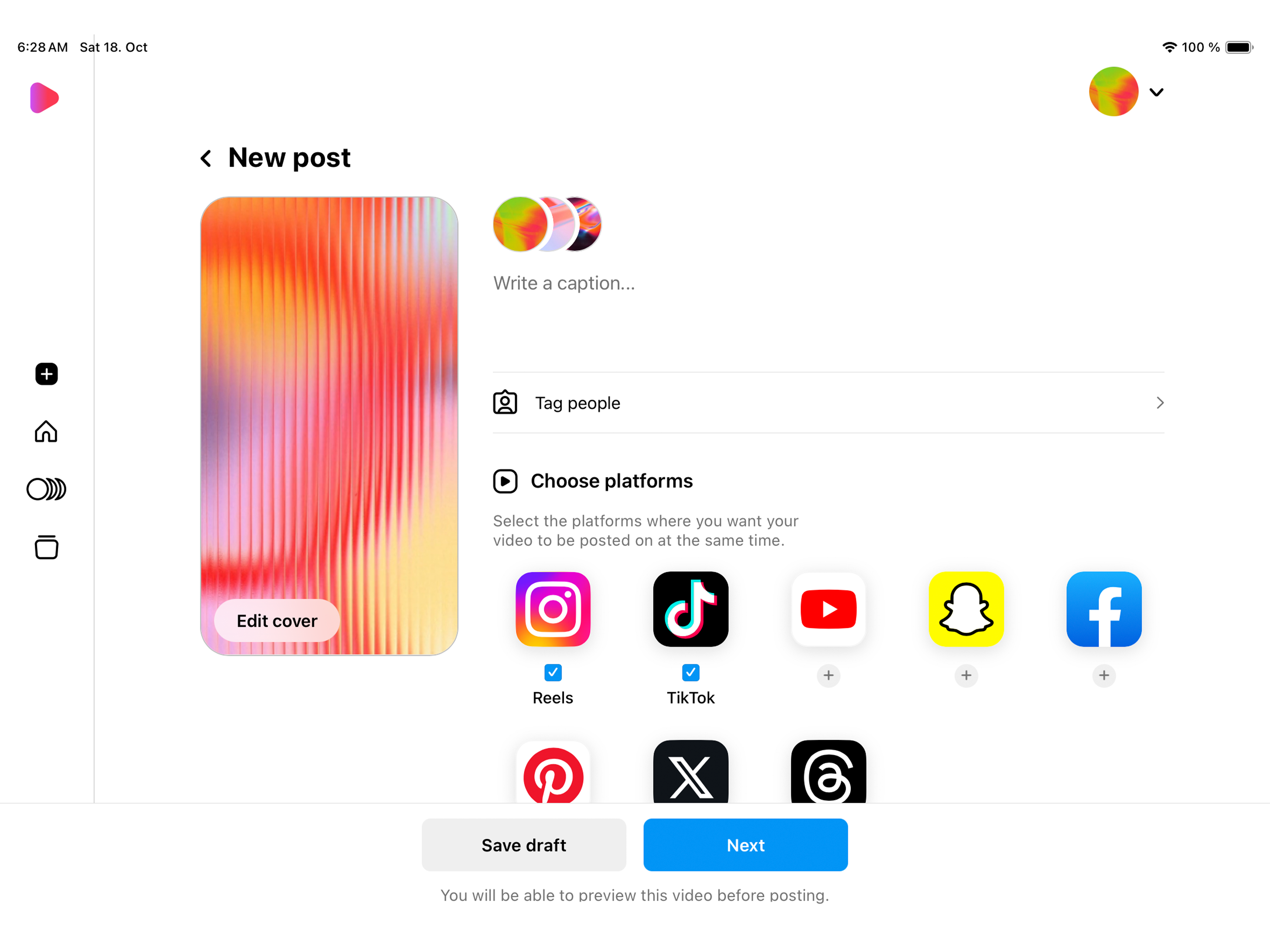 Crosspost - Social Media Tool