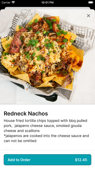 Bubba's Bistro iPhone screenshot 3 - Food & Drink app