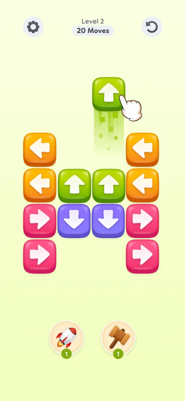 #4. Block Escape: Tap Away Puzzle (iOS) 由: Playful Bytes Studio