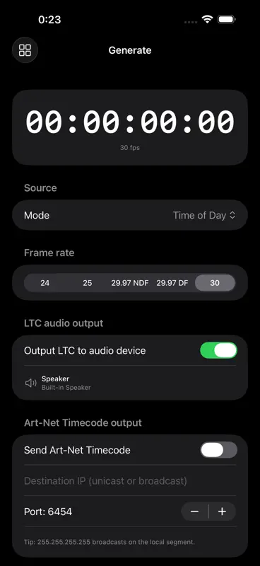 Timecode Tool App screenshot 2 of 7