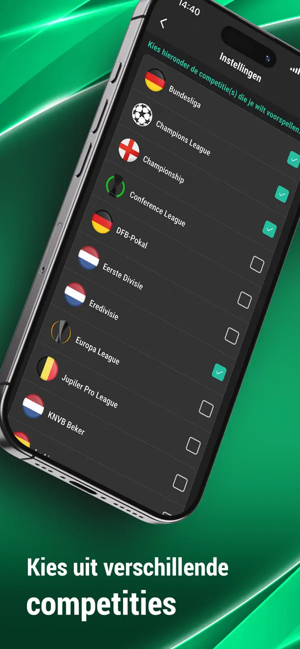 Screenshot #3 pour Voetbalpoules