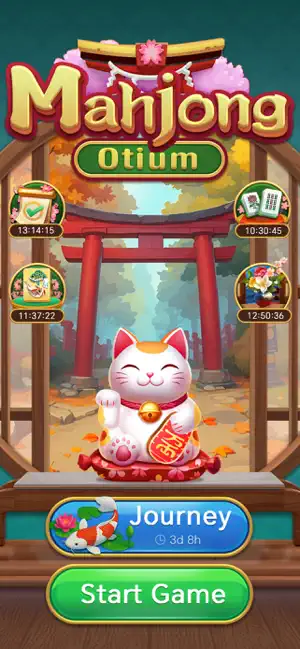 Otium Mahjong: Wafū Tile Match screenshot 1