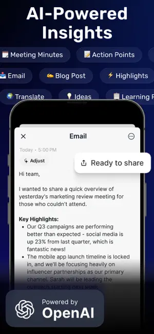 Voicetree: Record & Transcribe screenshot 3