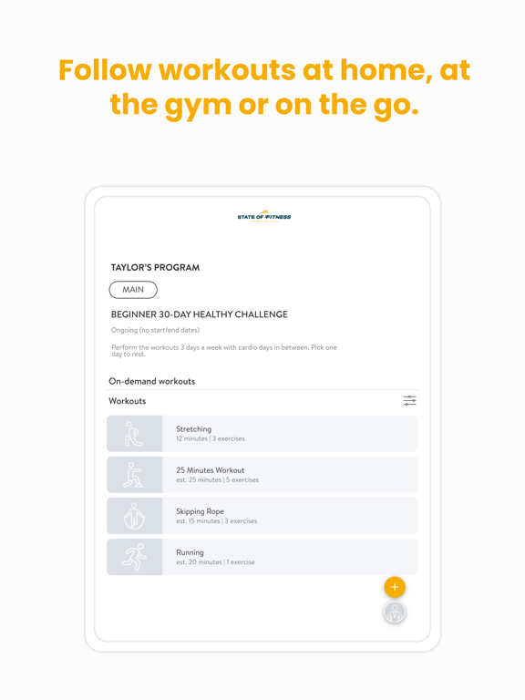 Screenshot #5 pour My State of Fitness