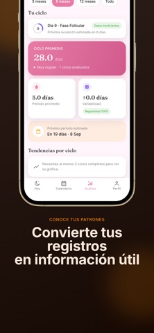 Lunea: Period Tracker Screenshot 3 of 3