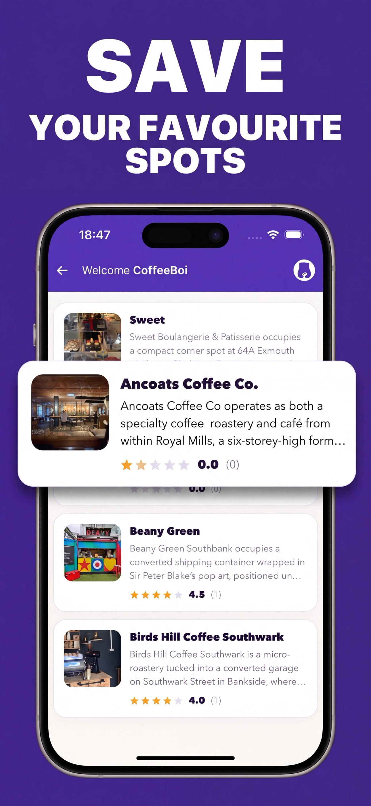Coffee Spot screenshot 5