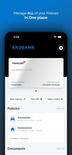 Endgame Insurance screenshot 1