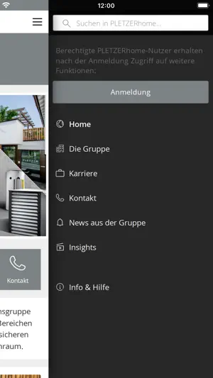 PLETZERhome screenshot 2
