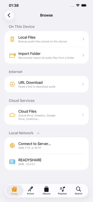Sovault: Lossless Music Player screenshot 2