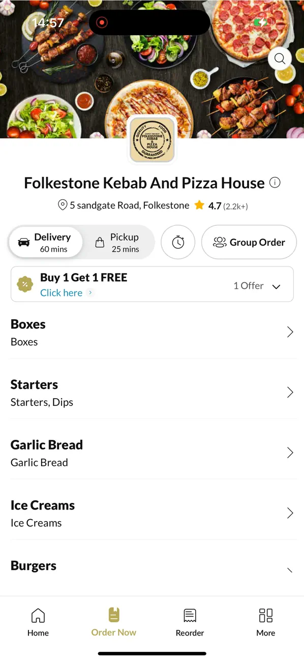 Screenshot #2 pour Folkestone Kebab & Pizza House