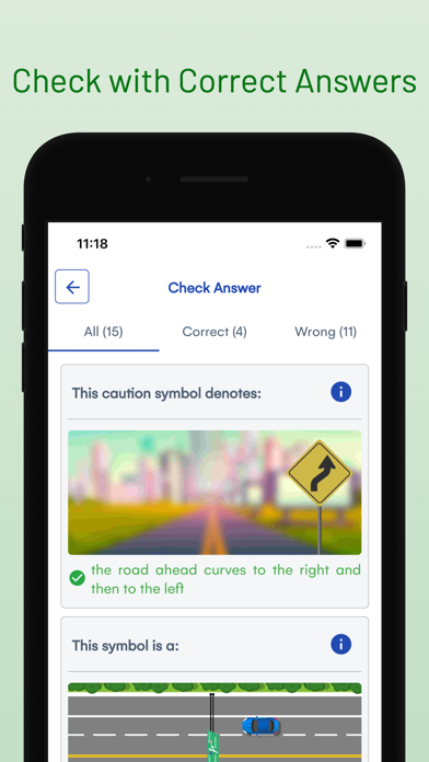 Illinois DMV Driver Test Prep Screenshot