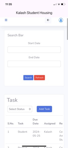 Kalash Student Housing screenshot