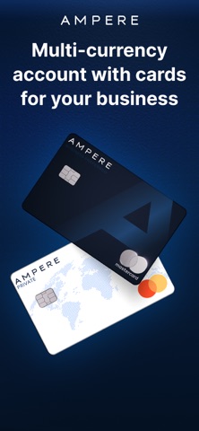 Ampere－Business Account Online screenshot