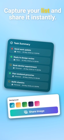 Daily Checklist: To Do iPhone screenshot
