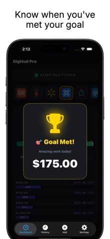 GigHudPro Screenshot 2 of 3
