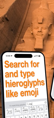 Gardiner Hieroglyphic Keyboard Screenshot 1 of 5