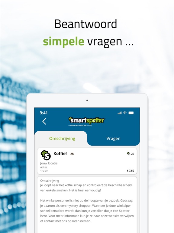 SmartSpotter - Verdien geld iPad app afbeelding 3