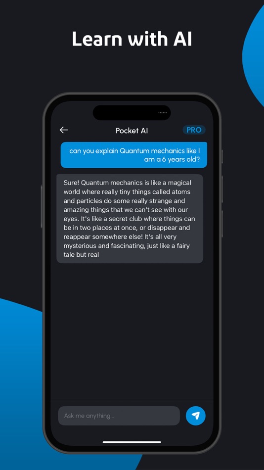 #6. Pocket AI - Ask Smart Chatbot (iOS) 由: Berkan Eksioglu