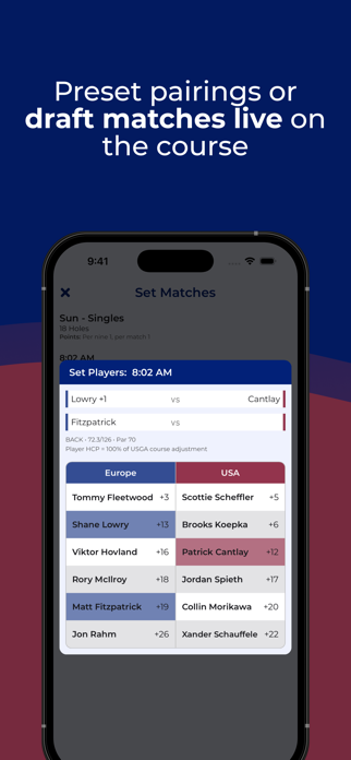 CupTracker: Team Match Play Screenshot 5 of 10