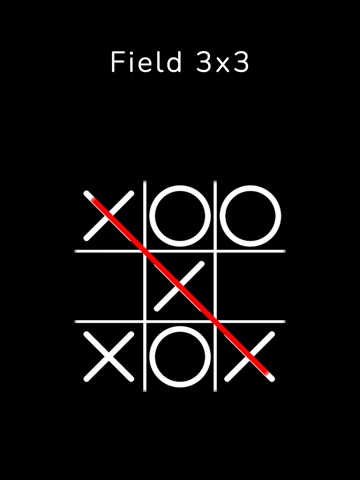 Tic Tac Toe: Two Players XO iPad screenshot