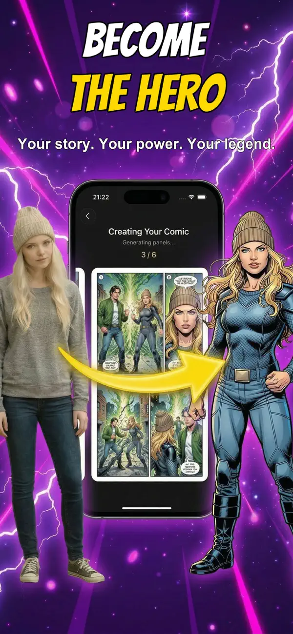 Screenshot #2 pour Comic Makers - Créateur de BD