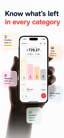 Expense Tracker - Left iPhone screenshot 4