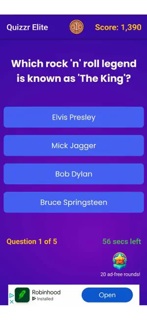 Quizzr Elite screenshot 2