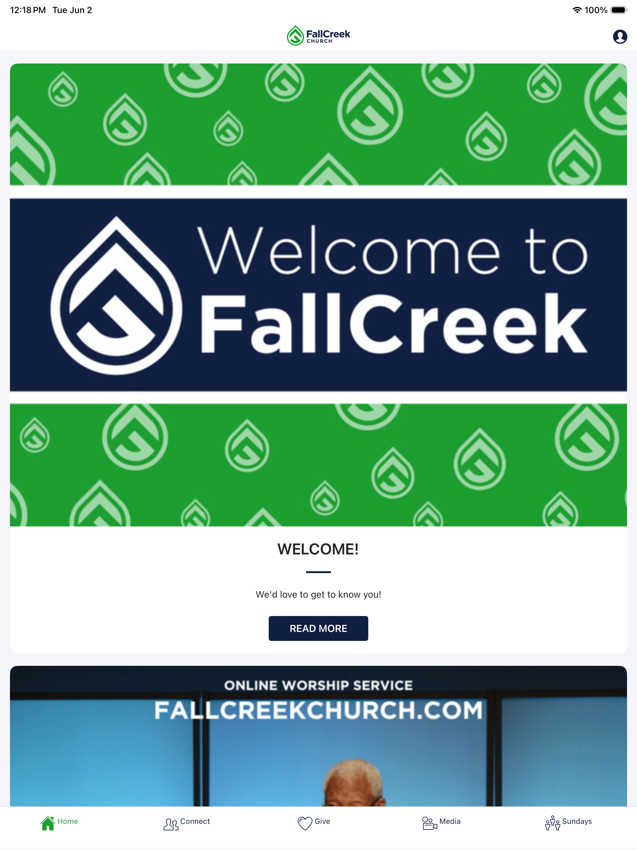 Fall Creek Church screenshot 3