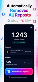 CleanTok: Repost Remover screenshot
