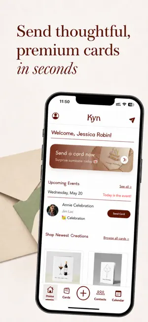 Kyn - Send Cards and Giftcards screenshot 2