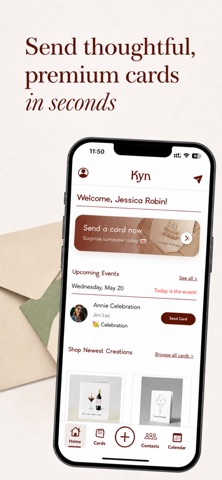 Kyn - Send Cards and Giftcards screenshot