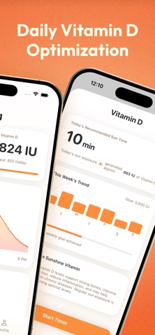 SunDose: Live UV & Tan Timer + Screenshot 2 of 3