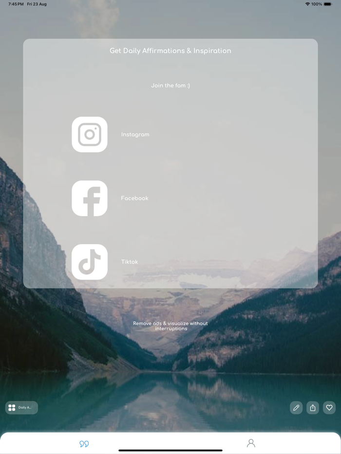 Selfpause Daily Affirmation