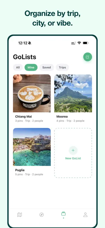 GoList | Travel map & planner screenshot 4 of 6