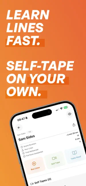 Linus: Learn Lines & Self Tape screenshot 1