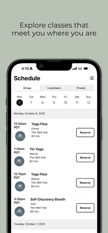 The Well Hub screenshot