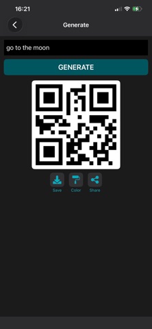 QR Code Generator Barcode Read screenshot