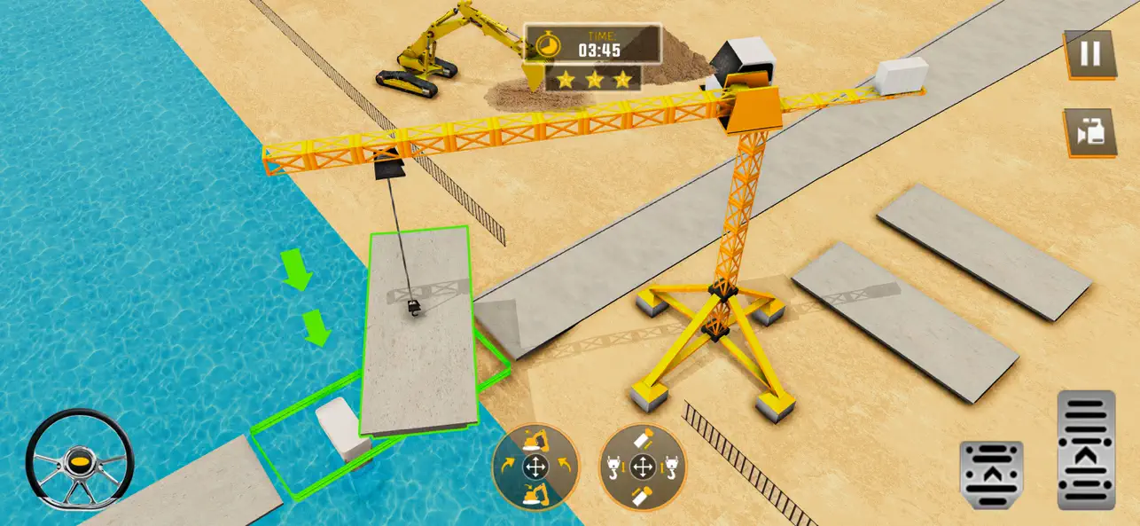 Screenshot #2 pour Jeu de Camion Construction