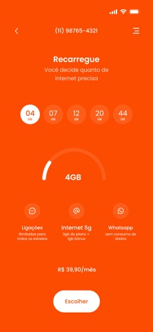 UnoNet Móvel screenshot